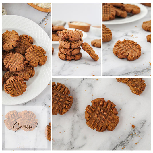 Paleo Peanut Butter Cookies (gluten-free/dairy-free) (set 2)
